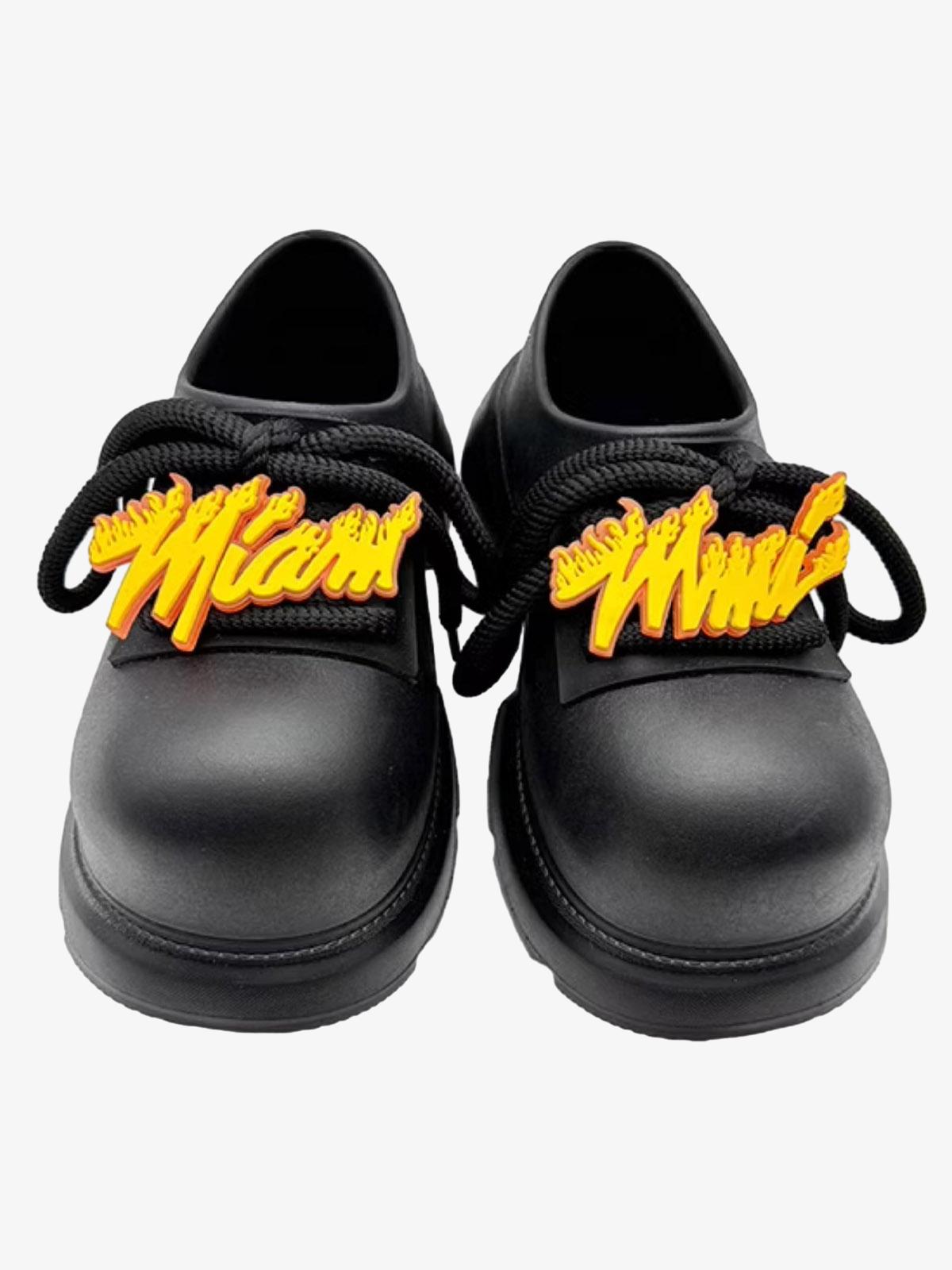 Slip-on Derby Platform Shoes - 2405 