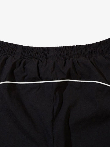 Thesupermade Retro Color Matching Casual Pants 