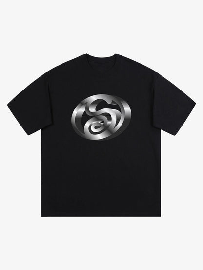 Thesupermade 3D S Print T-shirt 