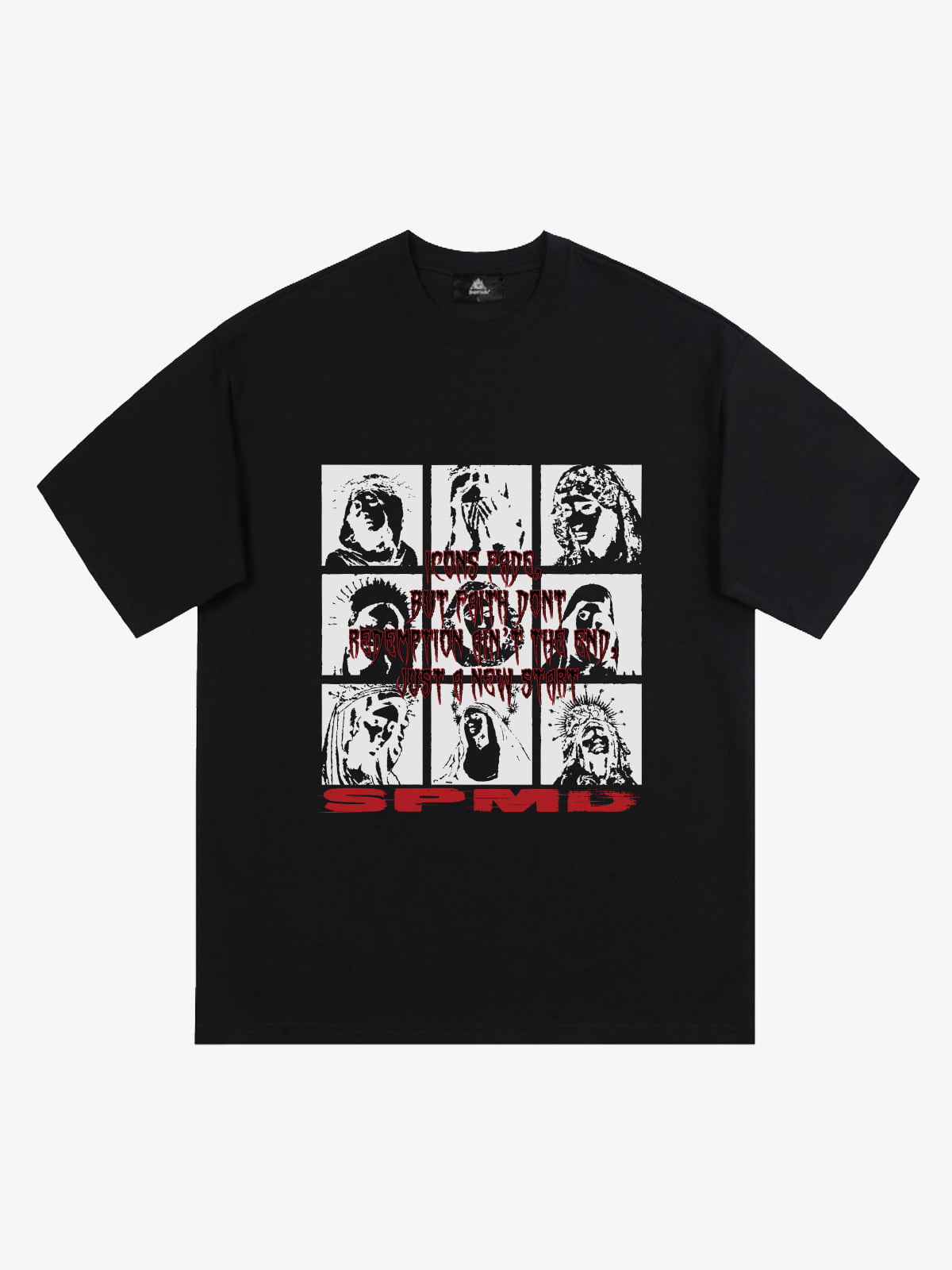 Original Saint Slogan Graphic T-Shirt 