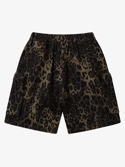 Thesupermade Street Leopard Print Shorts - 2021 