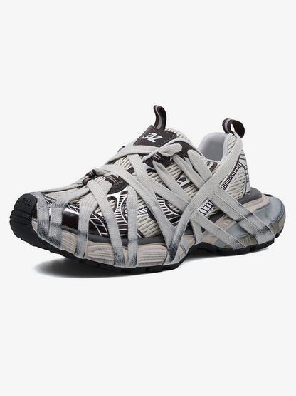Thesupermade High Street Lace-up Casual Sneakers - 2342 