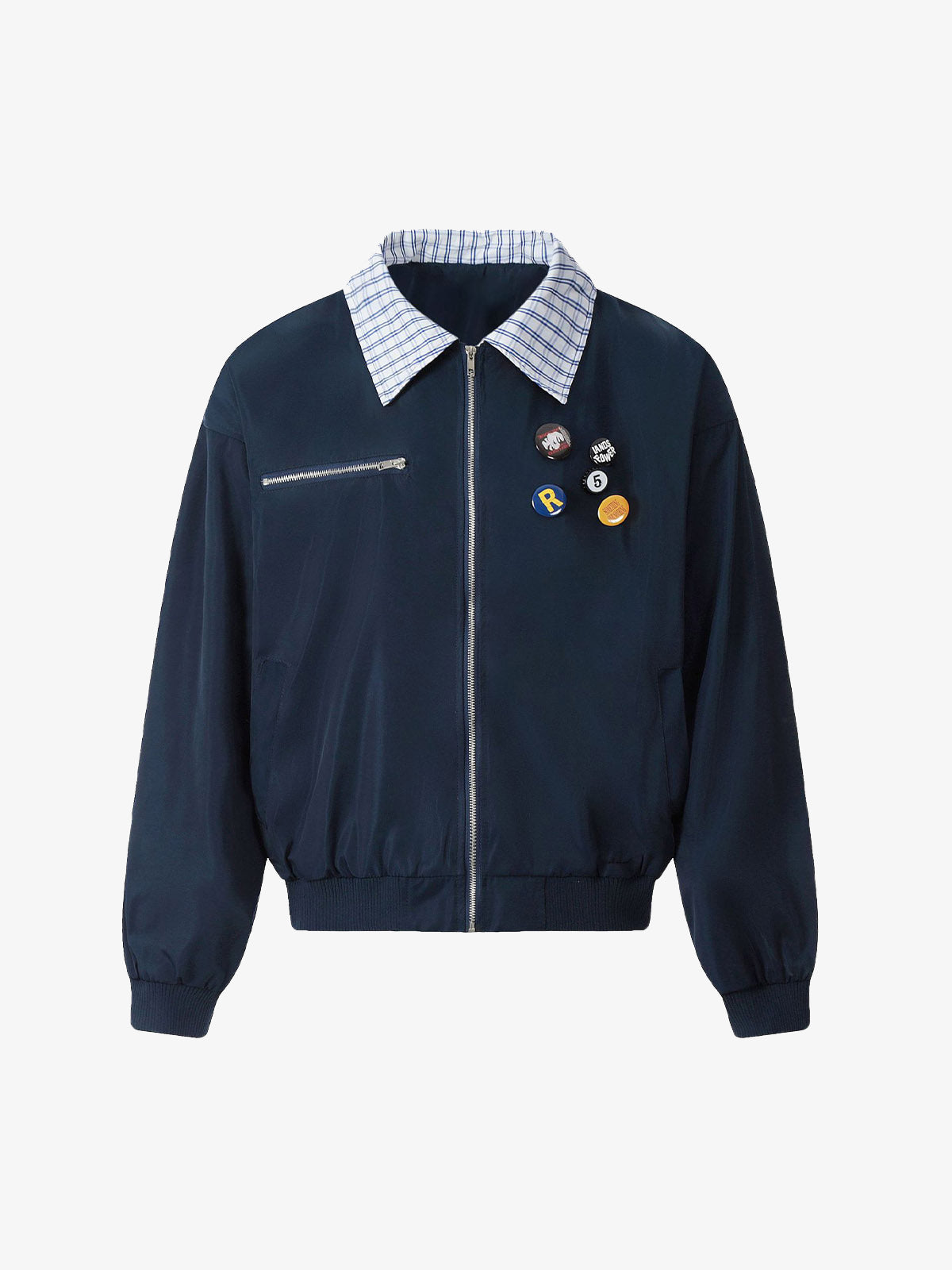 Retro Badge Stitching Work Jacket 