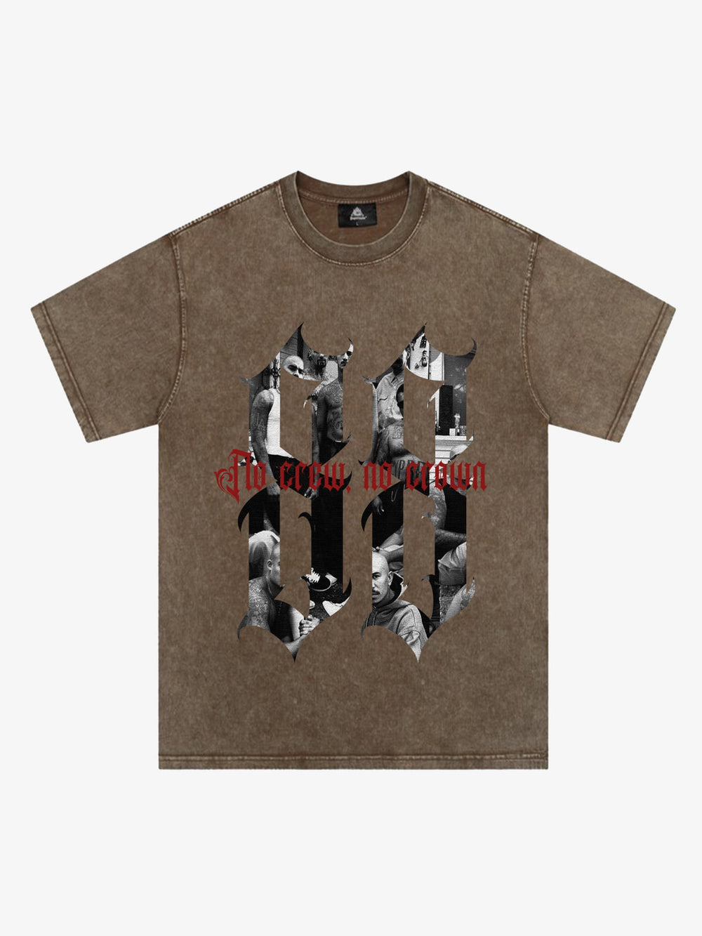 Original Photograph Letter Oversized Graphic T-Shirt 