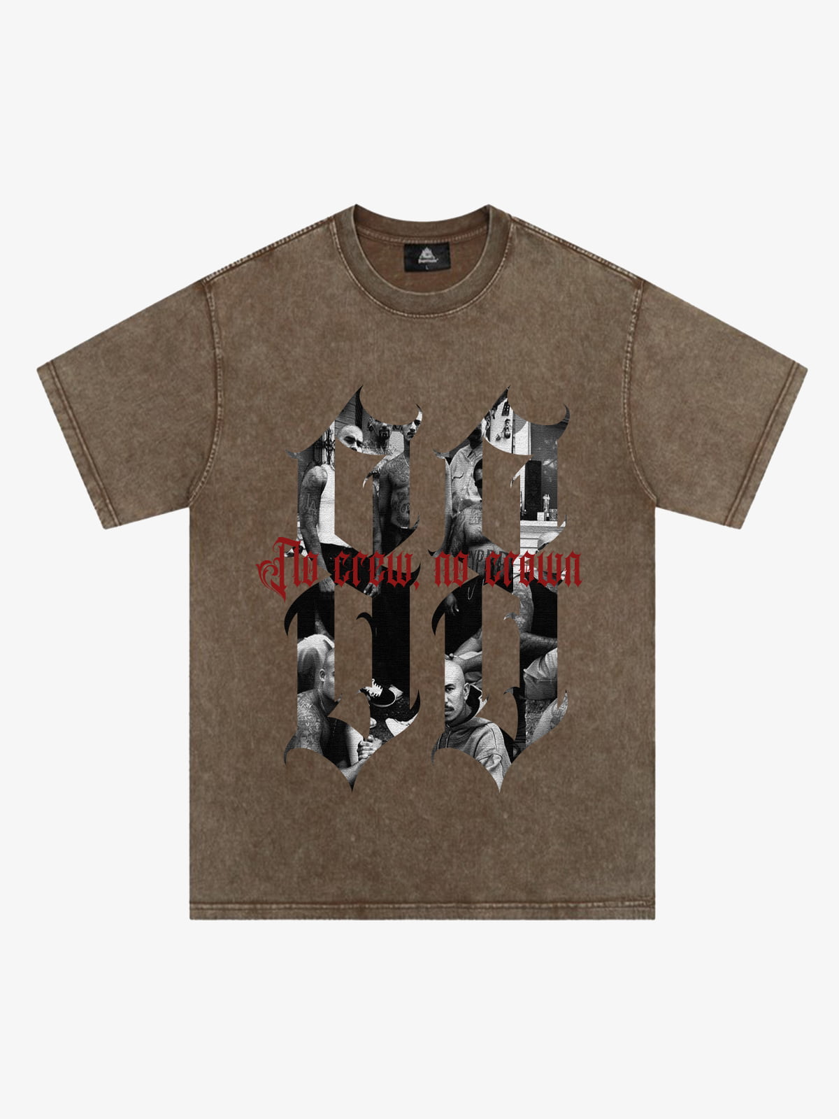 Original Photograph Letter Oversized Graphic T-Shirt 