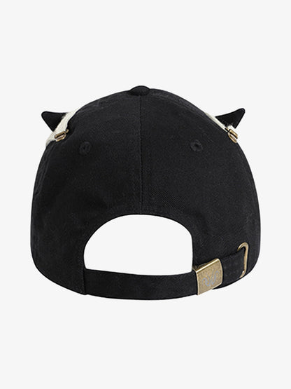 Thesupermade Star Washed Denim Baseball Cap 