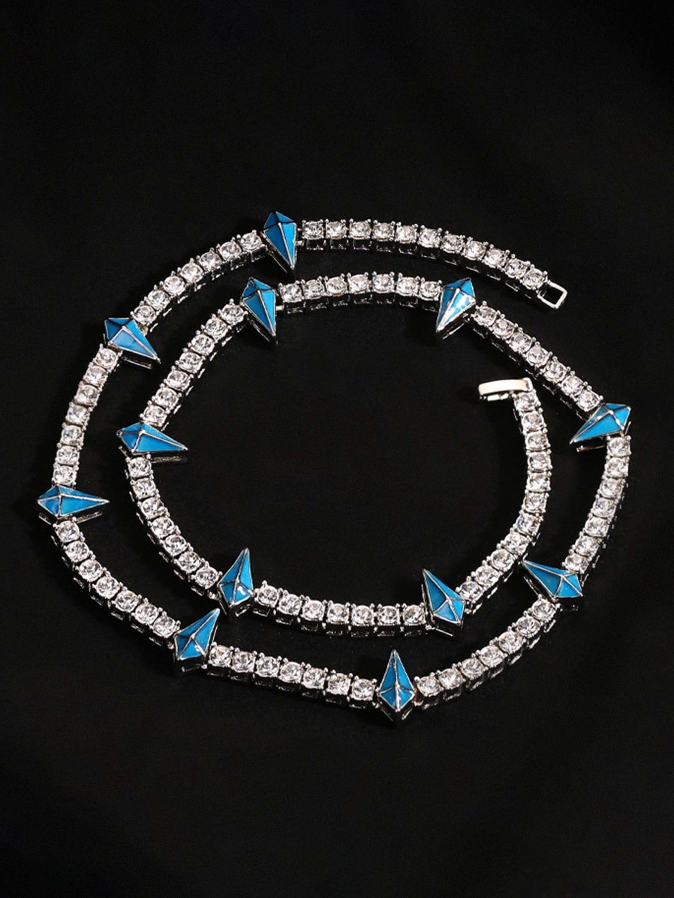 Thesupermade Hip Hop Collarbone Chain Necklace 2221