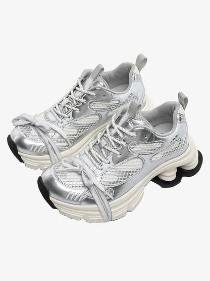 Mesh Breathable Platform Sneakers 