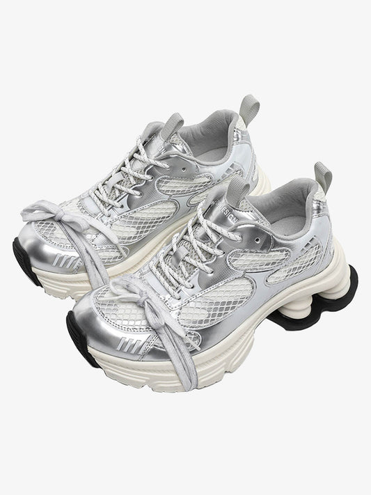 Mesh Breathable Platform Sneakers 