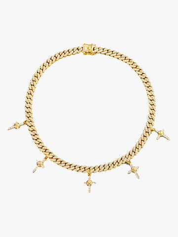 Thesupermade Cross Necklace - 1688 