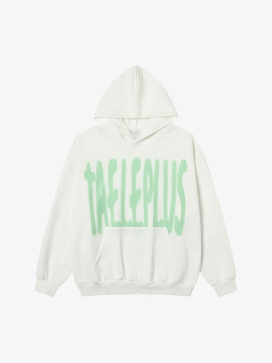 Street Graffiti Letter Print Hoodie 