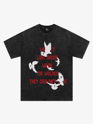 Original Saint Slogan Graphic T-Shirt 