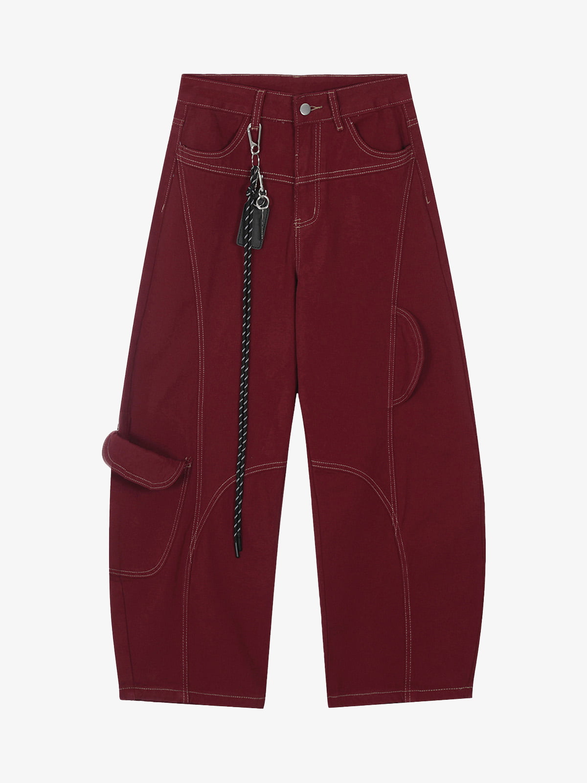 Retro Cargo Barrel Pants