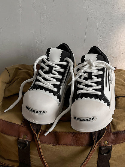Street Contrast Color Casual Sneakers 