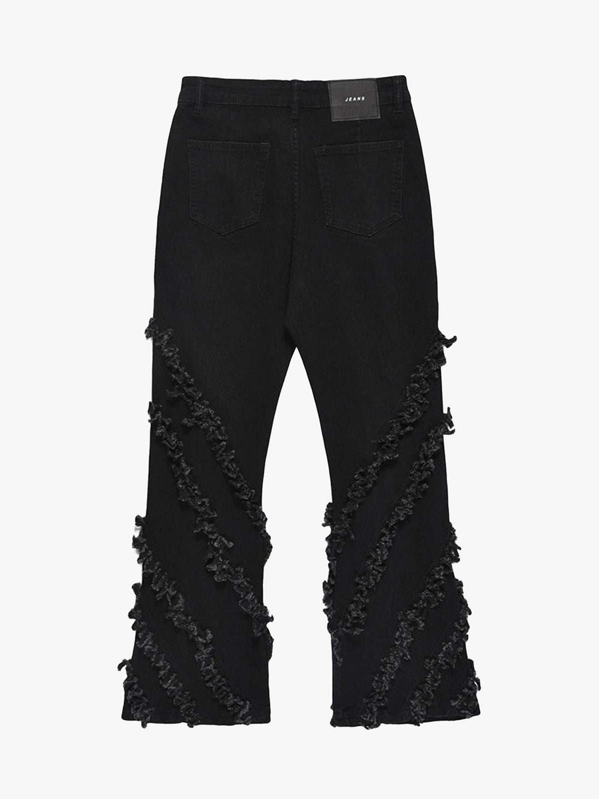Thesupermade Vintage Rough Edge Flared Jeans - 1721 