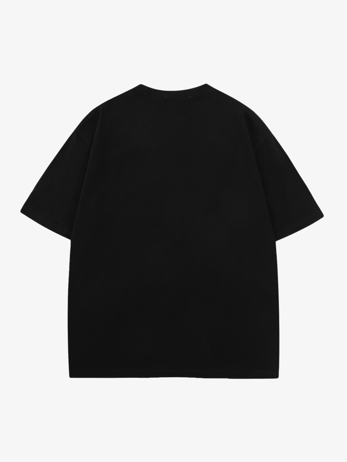 Thesupermade Head Print Hip Hop T-shirt - 1564 