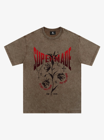 Original Graphic Gothic Angel T-Shirt 
