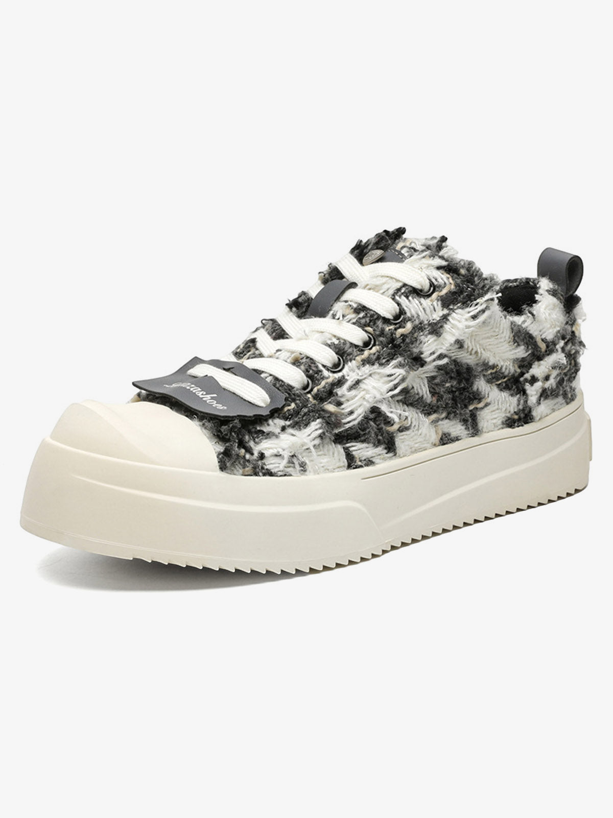 Retro Canvas Irregular Sneakers 