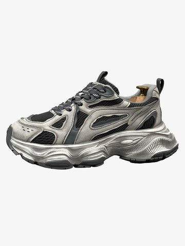 Chunky Sole Breathable Running Sneakers 
