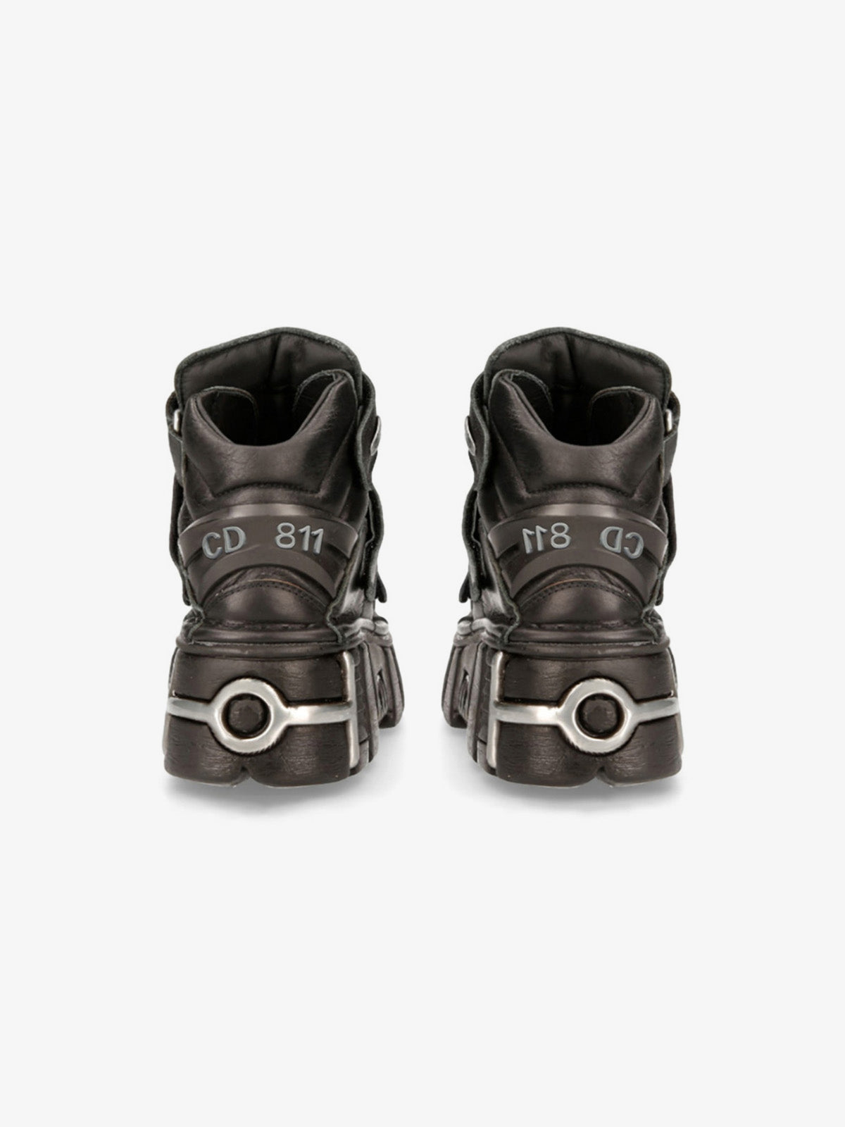 Punk Style Ankle Platform Boots - 2197 