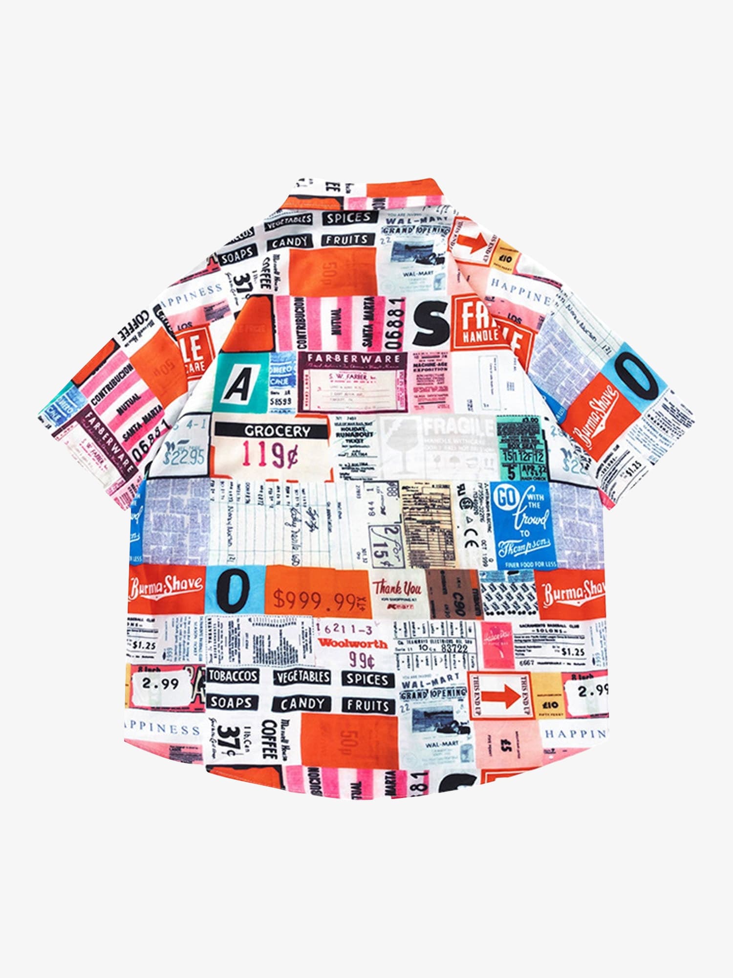 Thesupermade Street Full Printed Short-sleeved Shirts - 2259 