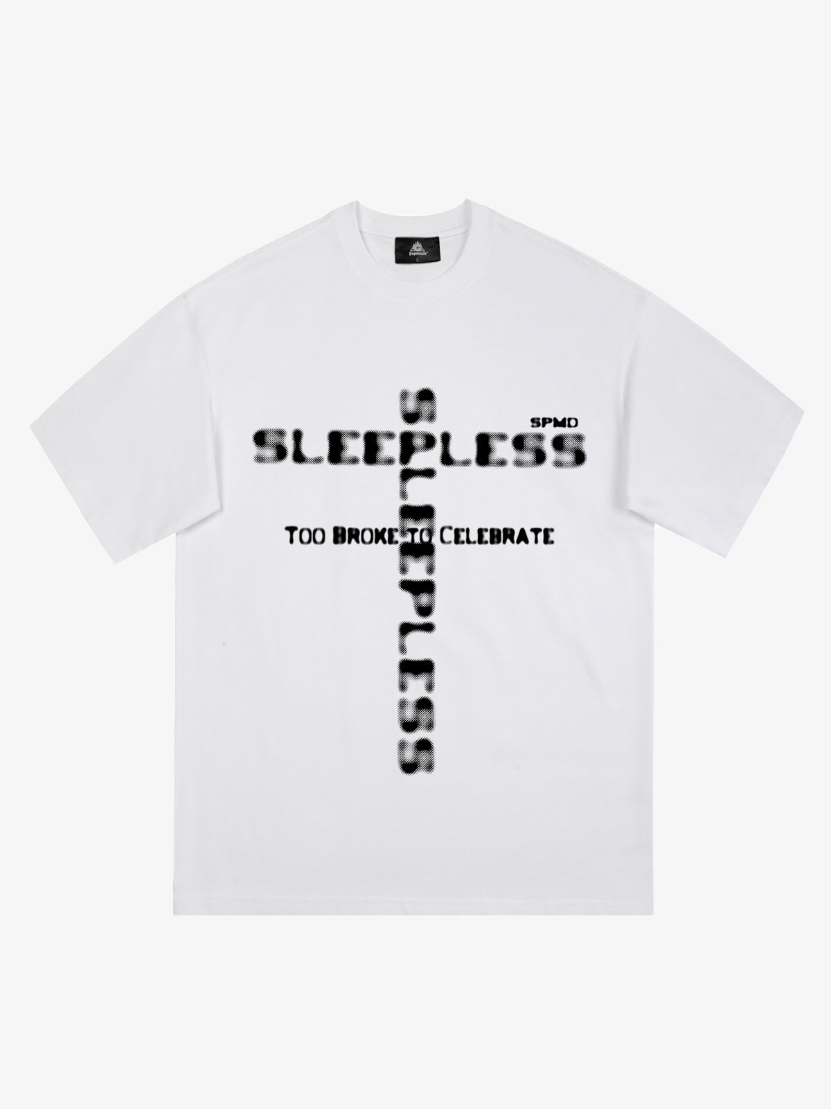 Orginal Phantom Letter Cross Print T-shirt 