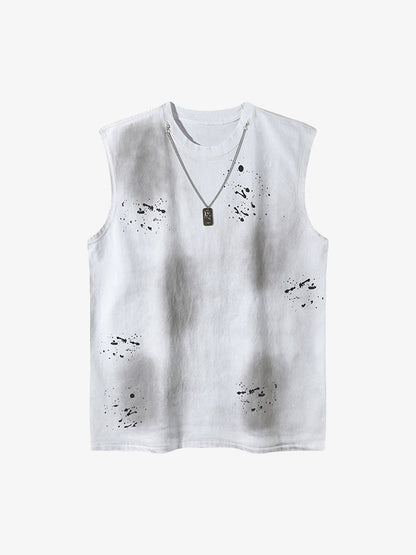 Splatter Paint Necklace Vest 