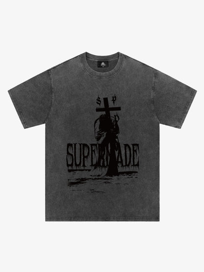 Original Bold Cross Graphic T-Shirt 