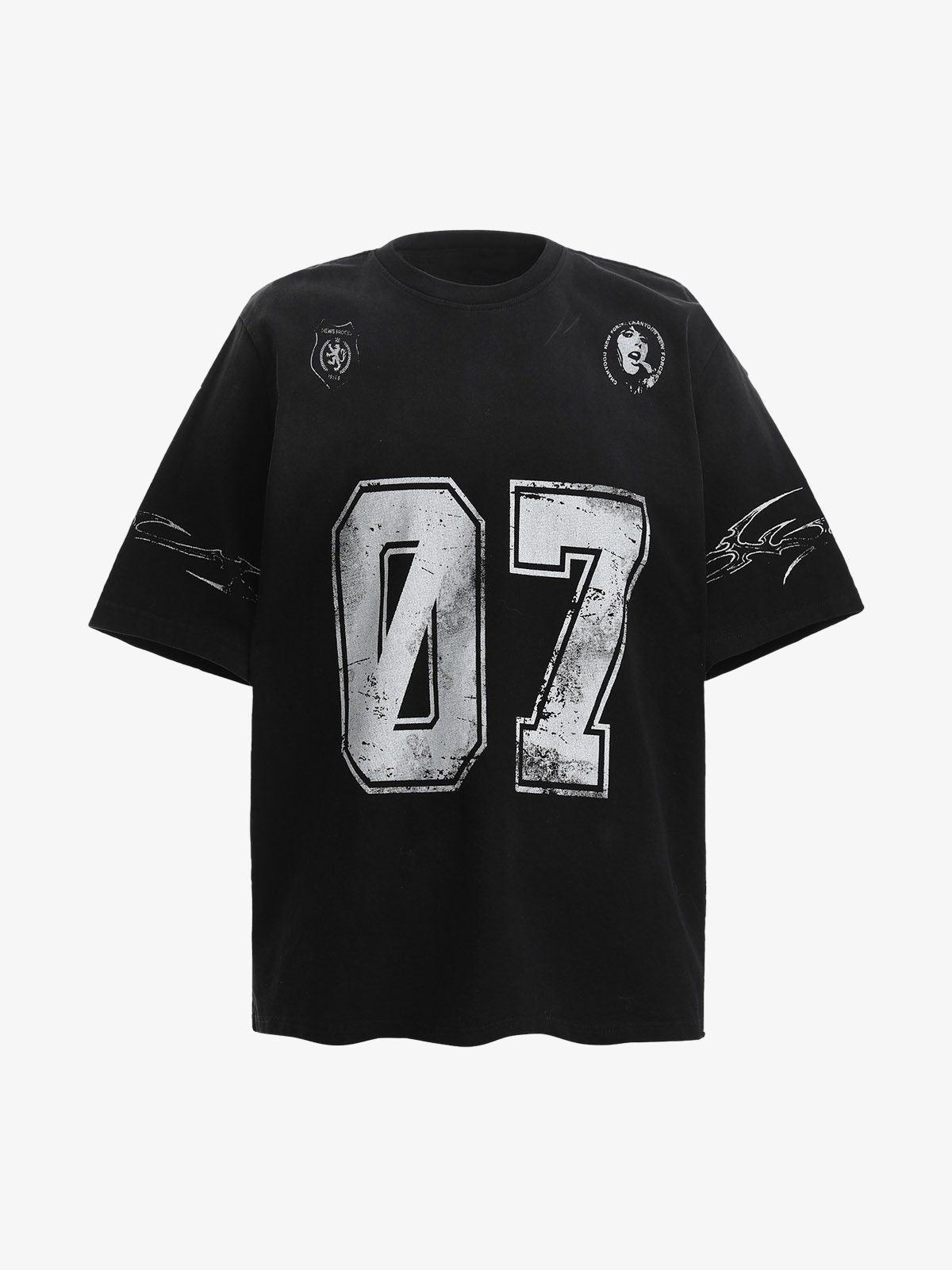 Gradient Graphic Jersey T-Shirt 