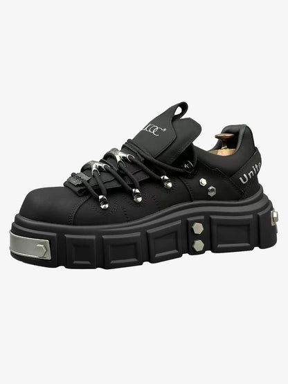 Punk Style Rivet Derby Shoes 