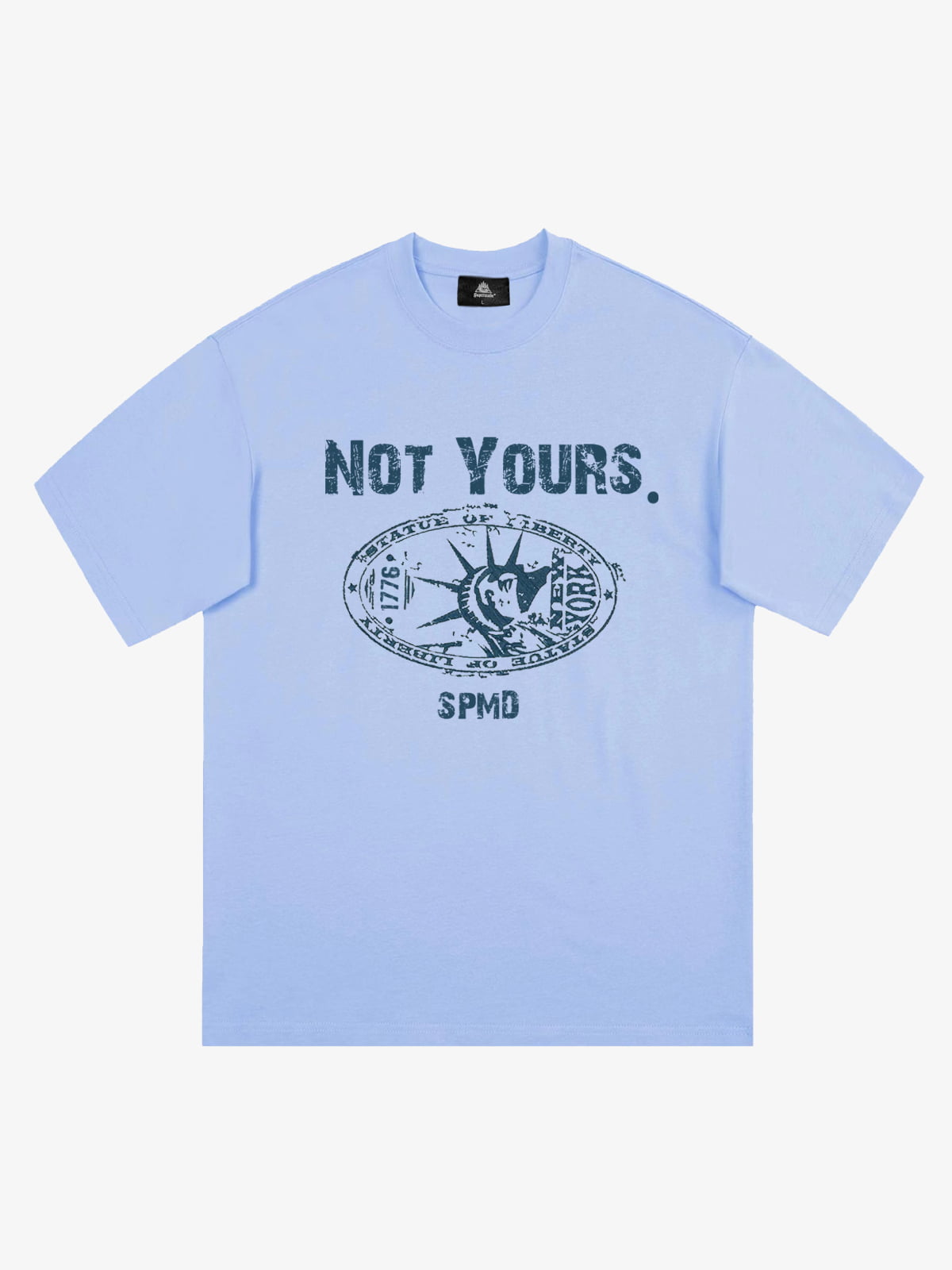 Original Statue Of Liberty Stamp Print T-shirt 