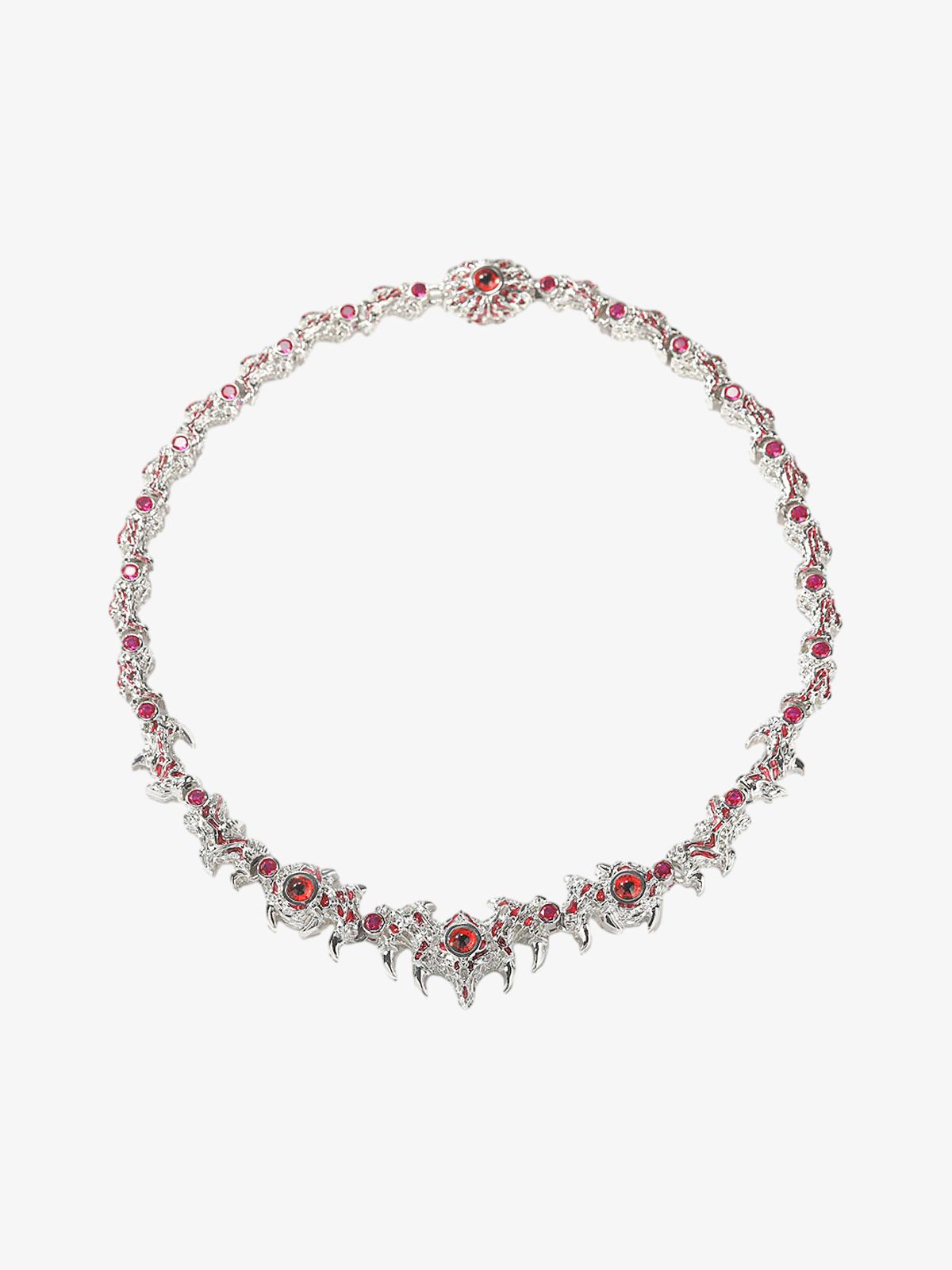 Red Eyes Copper Necklace 