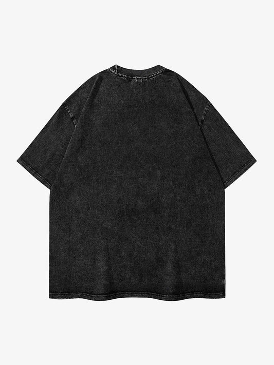Thesupermade Black Butterfly Girl T-shirt 