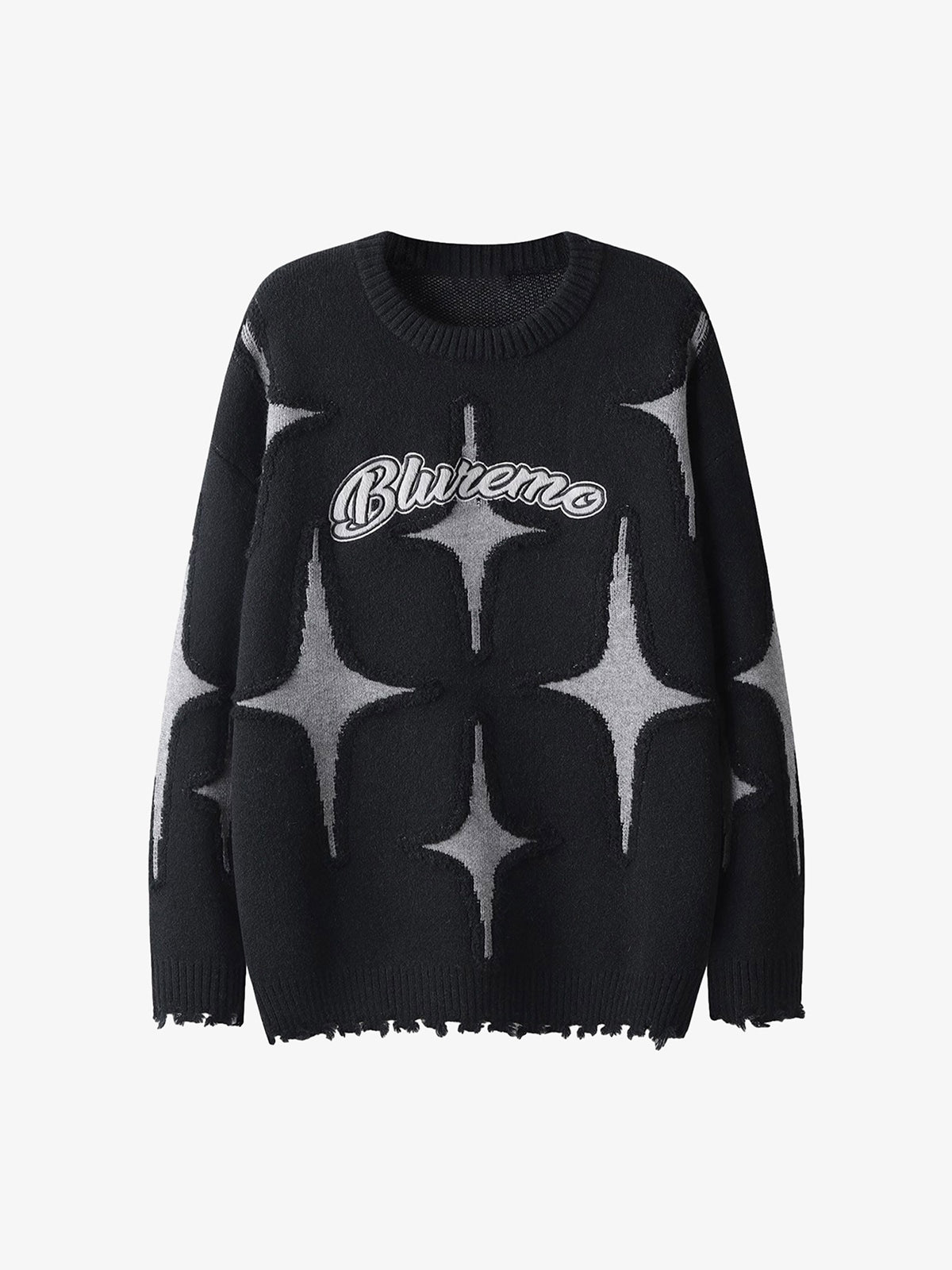 Thesupermade Maillard Star Tassel Ripped Sweater - 1909 