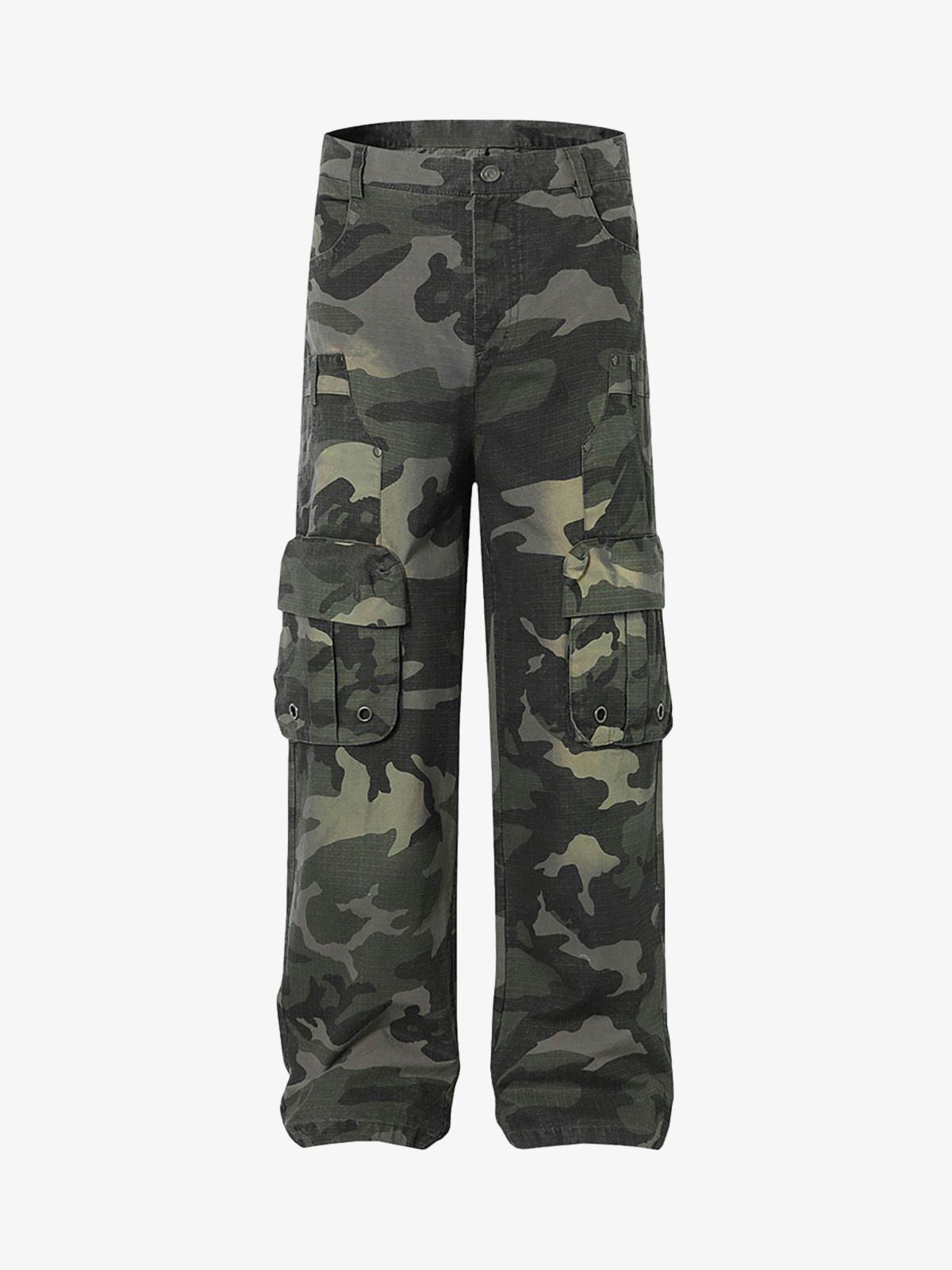 Camouflage Multi-Pockets Cargo Pants 