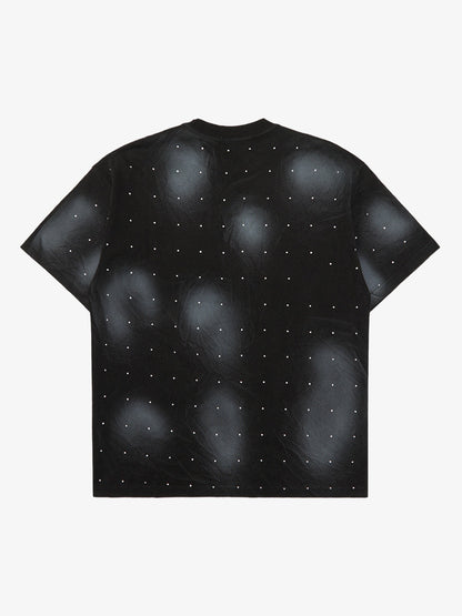 Thesupermade  Retro Crystal Letter T-shirt 