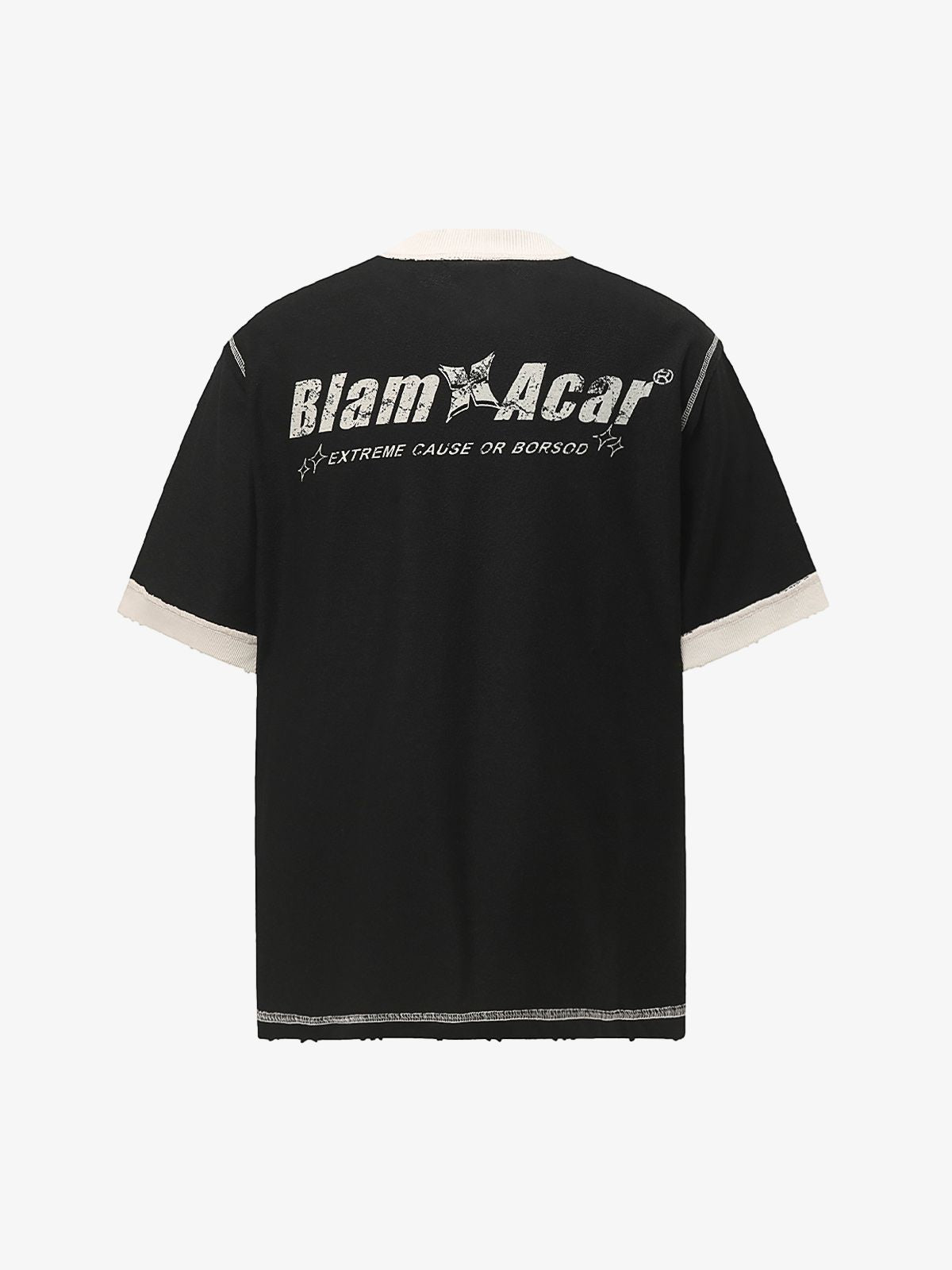 Distressed NO. 28 Jersey T-Shirt 