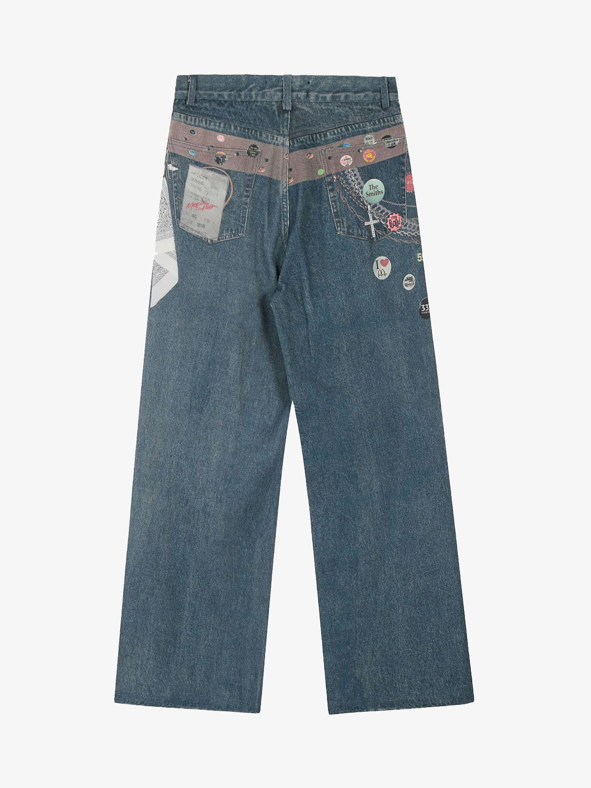 Street Washed Cleanfit Straight Jeans 