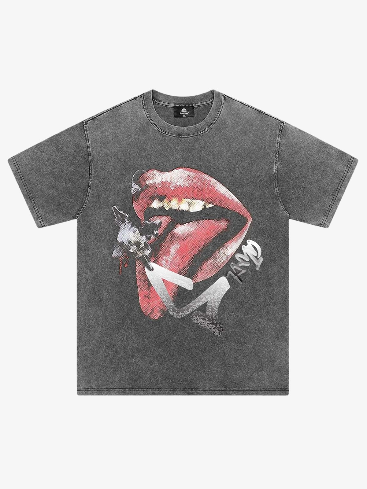 Thesupermade American Retro Printed T-shirt - 1902 