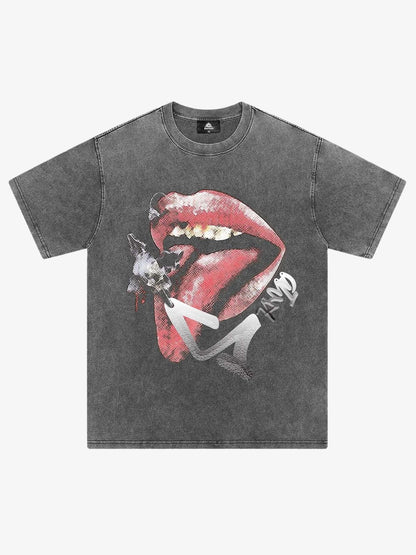 Thesupermade American Retro Printed T-shirt - 1902 