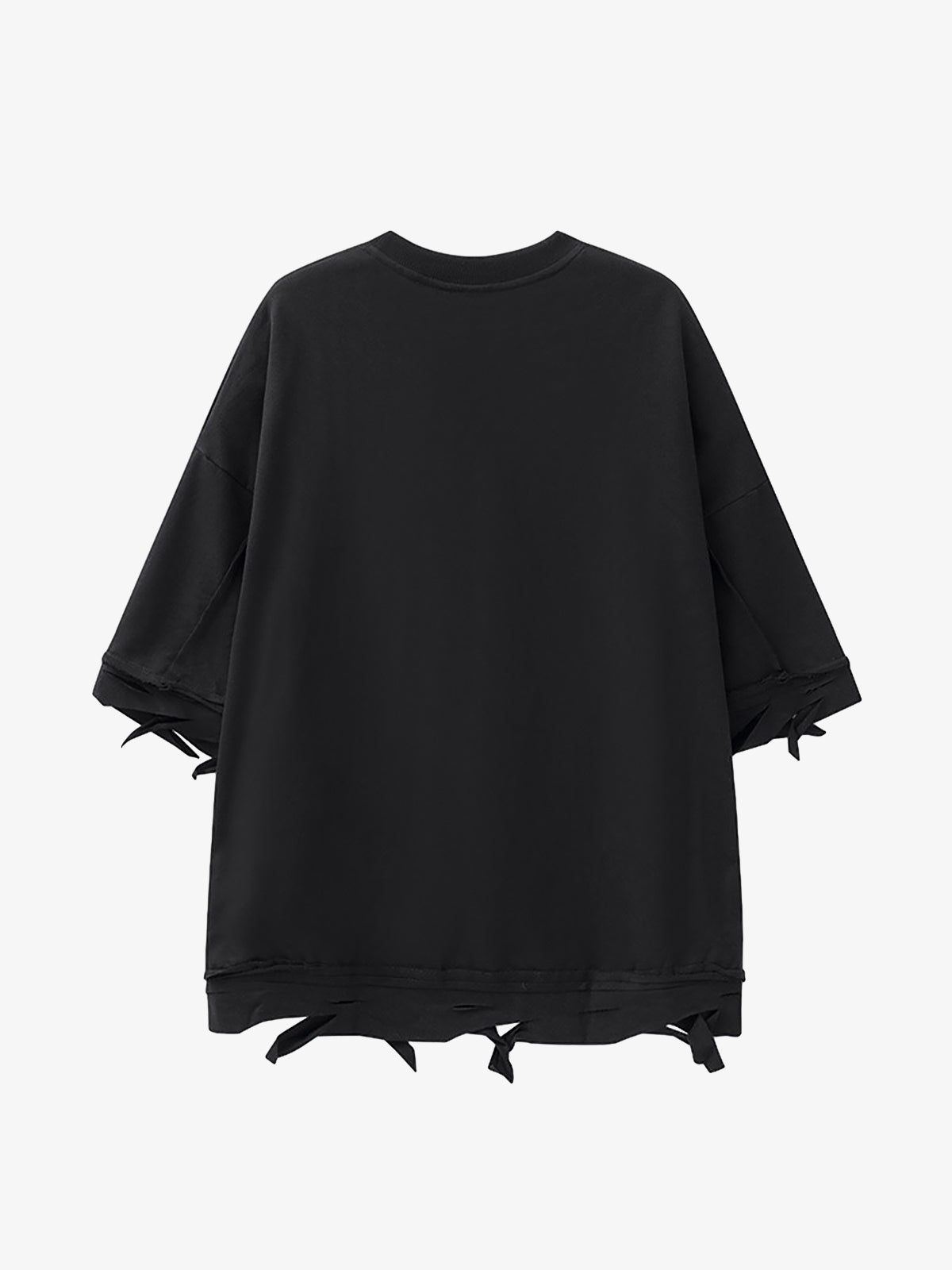 Thesupermade Chain Decorated Oversized T-Shirt - 2278 