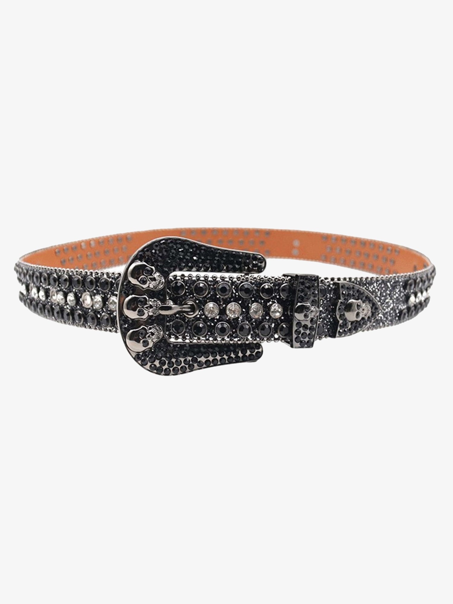 Thesupermade Rhinestone Beaded Belt - 1822 