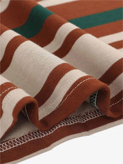 Thesupermade Vintage Striped Polo Shirt - 2165 