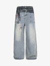 Print RO Style Baggy Jeans 