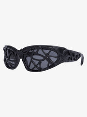 Futuristic Wavy Frame Sunglasses 