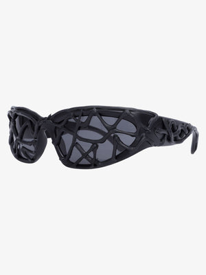 Futuristic Wavy Frame Sunglasses 