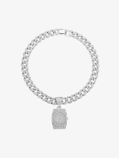 Thesupermade Hip Hop Vintage Diamond Necklace 