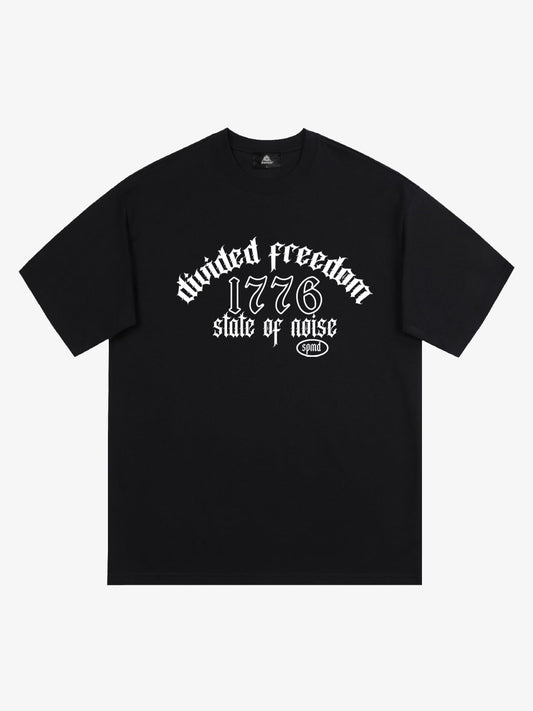 Original 1776 Lettering Print T-shirt 