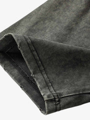 Vintage Washed Multi-Pocket T-Shirt 