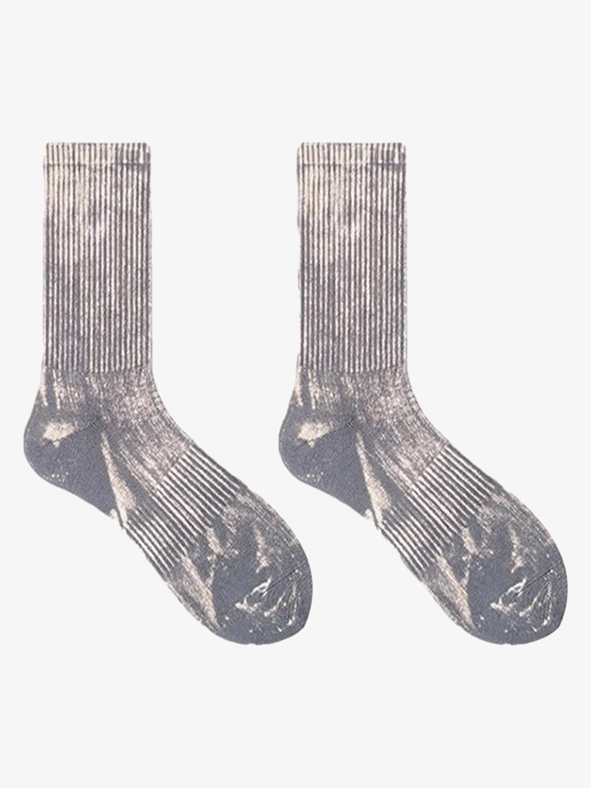 Thesupermade Workwear Distressed Tie dyed Socks